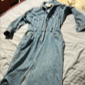 Vintage Nordstrom Blue Denim Dress 14 you’ll love this 🥰 denim retro sweet item🤠